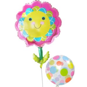 スマイルフラワーとほんわかドット【お祝いやパーティーのバルーン電報・装飾】