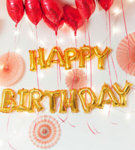 【単品注文不可・オプション】バルーン電報のオプション★誕生日メッセージ