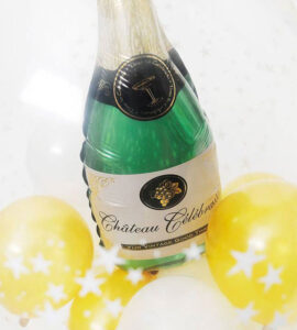 名入れできる！シャンパンバルーンと自由に組み合わせ6【アレンジできるプリフィクスメニュー】【開店・周年・移転・誕生日・結婚式・お祝い】