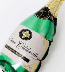 名入れできる！シャンパンバルーンと自由に組み合わせ6【アレンジできるプリフィクスメニュー】【開店・周年・移転・誕生日・結婚式・お祝い】