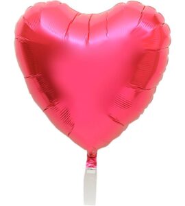 大きなピンクの8分音符とラベンダーハート、マゼンタハート【ピアノやバレエの発表会のバルーン電報】